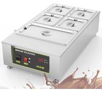Chocolate Melting Pot - Professional Electric Chocolate Tempering Machine, Digital Control, Melts Up to 8kg of Chocolate