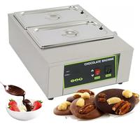 Chocolate Melting Pot - Professional Electric Chocolate Tempering Machine, Digital Control, Melts Up to 8kg of Chocolate