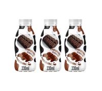 Chocolate Milkshake 330ml 3 Pack,Indulgent chocolate milkshake delivers a smooth, creamy taste experience perfect for satisfying sweet cravings any time of day