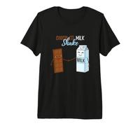 Chocolate Milkshake Chocolate Ice Cream Drink Milkshake Premium T-Shirt