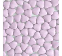 Chocolate Mini Dragees - MINI Heart Shaped Sugar Coated Confectionery - Lilac - For Wedding Favours and Baby Showers - Pack of 200 Hearts (200 Grams)