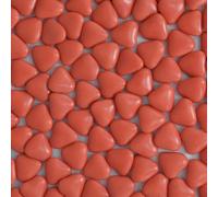 Chocolate Mini Dragees - MINI Heart Shaped Sugar Coated Confectionery - Red - For Wedding Favours and Baby Showers - Pack of 50 Hearts (50 Grams)