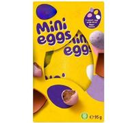 Chocolate Mini Eggs Shell Egg 95g (Pack of 2) "Taste The Sweetness In Every Bite" Twisty Treat, Special For Easter Christmas,Birthday