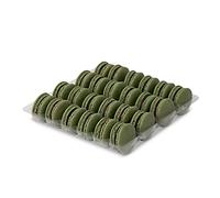 Chocolate Mint Macaron Tray by Mademoiselle Macaron - Tray of 24 Chocolate Mint Macarons