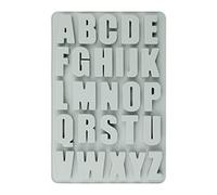 Chocolate Mold - Jagowa Alphabet Silicone Moulds 26 Letters Chocolate Candy Molds Non-Stick Reusable Alphabet Mould Birthday Decoration(Grey)