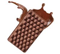 Chocolate Mold - Silicone Baking Molds | Coffee Beans Shape Chocolate Bar Silicone Mould for Cake Decorating Cupcake Topper Candy Gummy