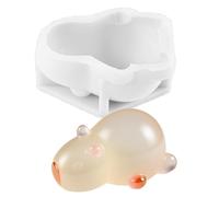 Chocolate Molds - Capybara Silicone Candy Molds - Crafts Maker Aid Easy Release for Jelly Dessert Cupcake Topper Soap Cake Pudding Muffin