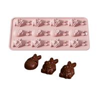 Chocolate Molds,Easy Release Non Stick,Easter Silicone Molds for Food - for Manual Soap Paste Gummy Candy Mold Holiday Party