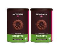 Chocolate Monbana hazelnut aroma powder, 2 x 250 g