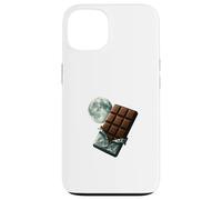 Chocolate Moon Cosmic Dessert Art Case for iPhone 13