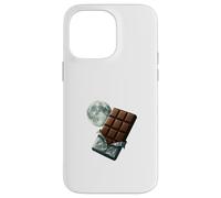 Chocolate Moon Cosmic Dessert Art Case for iPhone 14 Pro Max