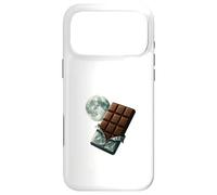 Chocolate Moon Cosmic Dessert Art Case for iPhone 17 Pro Max
