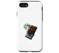 Chocolate Moon Cosmic Dessert Art Case for iPhone SE (2020) / 7/8