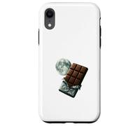 Chocolate Moon Cosmic Dessert Art Case for iPhone XR