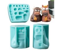 Chocolate Moulds, Food-Safe, Easy Release for DIY Projects, Funny Silicone Moulds for Chocolates, Fondant, Dessert, Soap, Crafts, Party, Holiday, Home Gift