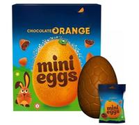 Chocolate Orange Easter Egg with Mini Eggs 200g (Pack of 3) "Deliciousness that brings a smile" For All Occasions