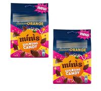 Chocolate Orange Exploding Minis Pouch 105g | VIMIX (Orange Exploding Minis, 04 Bags)