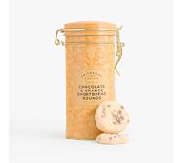 Chocolate & Orange Shortbread Rounds in Tin 150g