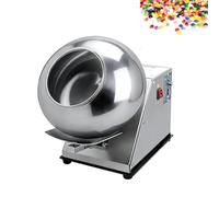 Chocolate Panning Machine, 280W Electric Sugar Coating Machine, 120R/min, Automatic Tablet Coating Machines, for Nuts Peanut