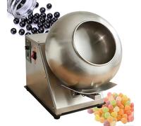 Chocolate Panning Machine, Electric Sugar Coating Machine, Small Commercial Mini Chocolate Panning Machine, 3-6kg/H Coater Sugar Ball Coating Drying Machine