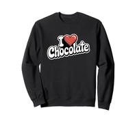 Chocolate Passion I Love Chocolate Sweatshirt