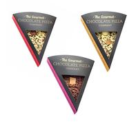 Chocolate Pizza Slice Triple Slice Pack | Salted Caramel, Heavenly Honeycomb & Crunchy Munchy