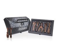 Chocolate Present Box - Figures Toolbox 100 g - Chocolate Gift Box Birthday Present - Gift Birthday - Unique Delicious Tools for Men - Novelty Surprise Idea