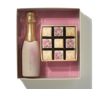 Chocolate Prosecco With Flowers And Butterflies Gift Box Choc on Choc Chocolate One Size