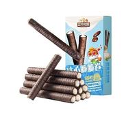 Chocolate Rolls,milk chocolate flavors,shortbread,snack foods,Healthy snacks,Instant pastry,dim sum, desserts, pastries, Crunchy candies,Sweets Gifts,Delicious snack gift (Milk taste,6 boxes)