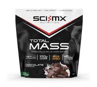 SCI-MX Total Mass - Advanced Muscle Mass Gainer Protein Powder - Muscle Growth & Weight Gain - Chocolate • 32g Protein + 478 Calories per Serving • 2kg