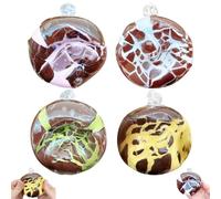 Chocolate Squishy,Crunchy Squishy Stress Ball,Crispy Ice Skin Fidget Sensory Toy, Crispy Texture Design, For Classroom Desk Relaxation Travel Office Kids Teens Adults(4pcs)
