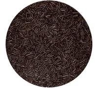 Chocolate Sugar Sprinkles, Vermicelli | Toppings Choco Sugar Strands for Cake Decoration - 250 Grams