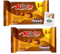 Chocolate Sweet Bundle for Rolo (4 Tubes per pack) 2 Pack 166.4g + Brightdale Kitchen Booklet