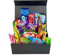 Chocolate & Sweet Treat Gift Box - 40+ Assorted Candy & Chocolate Mix - Kids Party Snack Hamper - Gift for All Occasions, Birthday & Halloween (All Occasions)