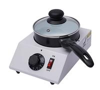 Chocolate Tempering Machine 40W Aluminum Chocolate Melting Machine 30-85℃ Desktop Mechanical Temperature Control Chocolate Melting Pot Machine with 1 Inner Pot 1 Handle and Lid