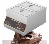 Chocolate Tempering Machine - Digital Temp Control for Melting 12 kg of Chocolate, Dual Tank, 0℃~95℃/0℉~203℉ Temperature Range