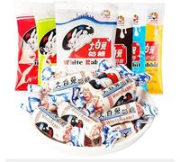 Chocolate Toffee Candies, White Rabbit Milk Gummy Candy, Mango Flavored Milk Soft Candy, Chewy Gummie Desserts, Wedding Candies, Chinese Food Gifts, Asian Fudge, Casual Snacks (114g,Mint flavor)