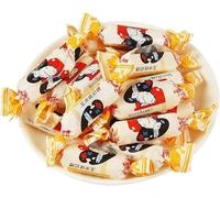 Chocolate Toffee Candies, White Rabbit Milk Gummy Candy, Mango Flavored Milk Soft Candy, Chewy Gummie Desserts, Wedding Candies, Chinese Food Gifts, Asian Fudge, Casual Snacks (500g,Corn Flavor)