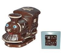Chocolate TRAIN with marshmallow Handmade from Belgian Milk Chocolate