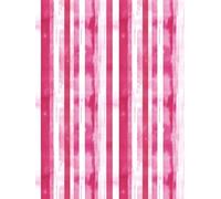 Chocolate Transfer Sheet, Stripe Pattern, A4 Size, Pink and White Design for Chocolate (4 Sheets)