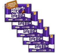 Chocolate Treat Bundle - 4 Bars of Dairy Milk Little Bars (18g, Pack of 5) | Smooth & Creamy Milk Chocolate | Ideal for Gifting, On-the-Go Snacking & Desserts