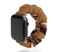 Chocolate Twinkies Printed Scrunchie Watch Band Compatible with IWatch Soft Elastic Replacement Straps