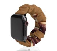 Chocolate Twinkies Printed Scrunchie Watch Band Compatible with IWatch Soft Elastic Replacement Straps