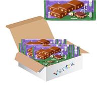 Chocolate Varieties Collection- Delicious Chocolate Snack Pack - Perfect for Sharing or On-the-Go - Mk (Half Box(11 Bars), Hazelnuts 100g)