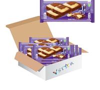 Chocolate Varieties Collection- Delicious Chocolate Snack Pack - Perfect for Sharing or On-the-Go - Mk (Half Box(12 Bars), Happy Cows 100g)