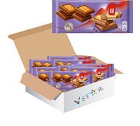 Chocolate Varieties Collection- Delicious Chocolate Snack Pack - Perfect for Sharing or On-the-Go - Mk (Half Box(9 Bars), Lu 87g)