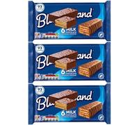 Chocolate Wafer Bar Bundle | BlueRiband Milk Chocolate Wafer Bars - 6 x 18g | Classic Crispy Wafers Coated in Smooth Milk Chocolate 108g Total, Pack of 3 By Experts Supplies Ltd