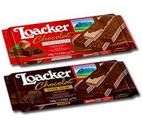 Chocolate Wafer Classic Chocolat Dark Noir 118 gr. - Loacker