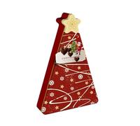 Chocolates Christmas Tree Tin 228g - Milk Chocolates Infused with Irish Cream Liqueur Flavour - Perfect for Gifting & Festive Sharing - Bley