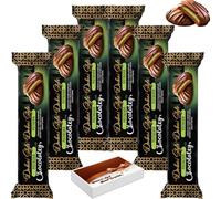 Chocolatey Biscuits Dubai Style Pistachio Creams 130g with Gift Box - 6 Biscuits - Shortcake with Pistachio & Crumbled Cream Centre, Milk Chocolate with Dark Chocolate Decoration- Fx